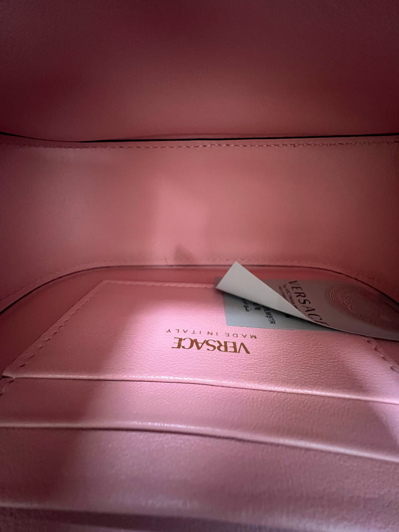 Versace Mini La Medusa Pink Tote Bag
