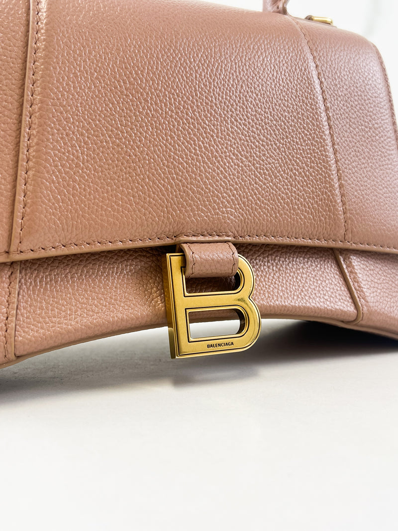 Balenciaga Small Hourglass Beige