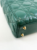 Christian Dior Small Lady Dior Teal