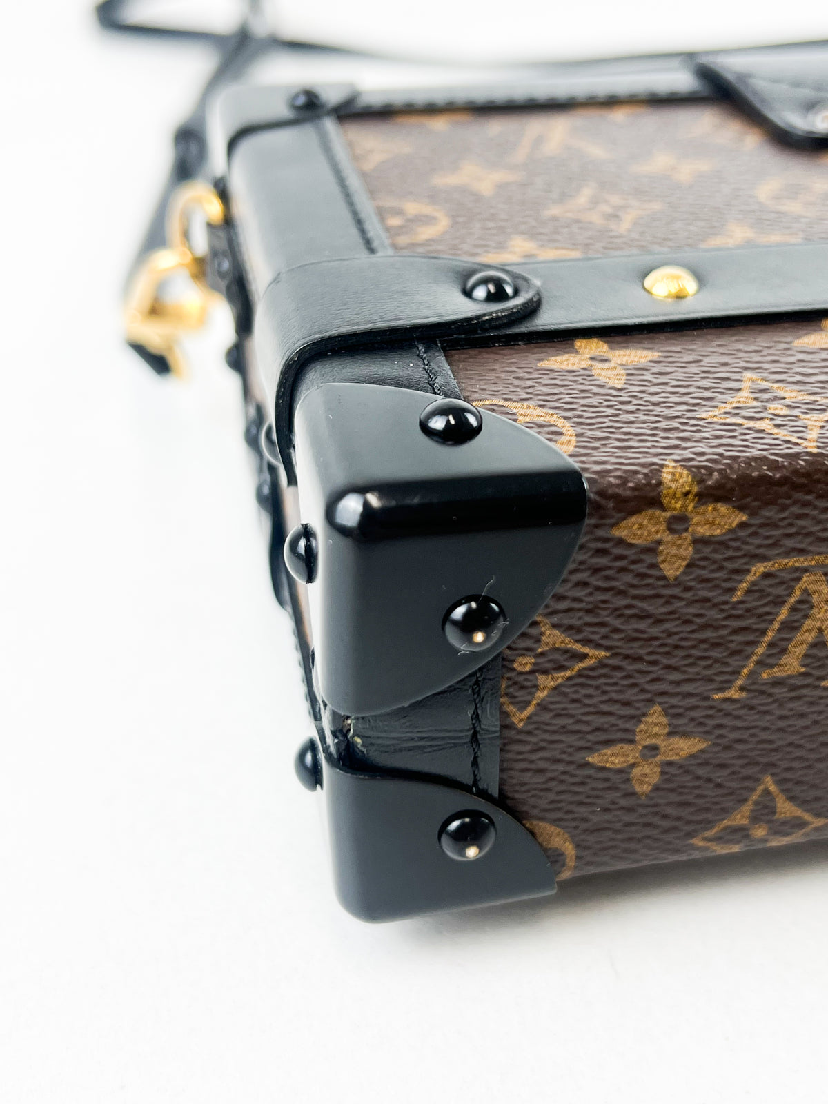 Louis Vuitton Monogram Canvas Petite Malle Clutch Bag