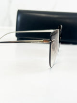 Chanel Irregular GOLD DARK GREY Sunglasses