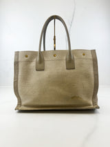 Saint Laurent Rive Gauche Tote in Canvas