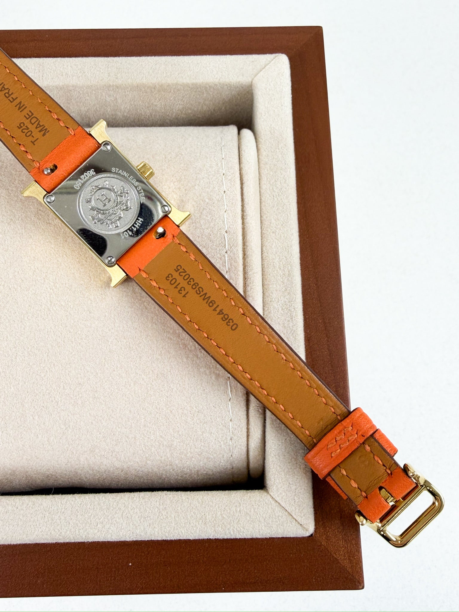 Hermes Mini Heure H Watch - Two Straps Included