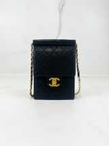 Chanel Calfskin Matelasse Crossbody with GHW