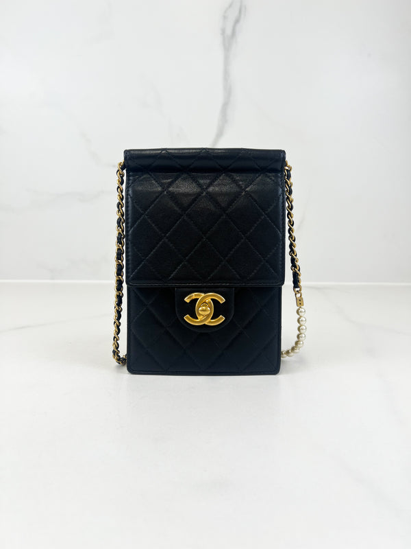 Chanel Calfskin Matelasse Crossbody with GHW
