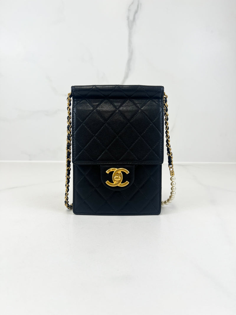 Chanel Calfskin Matelasse Crossbody with GHW