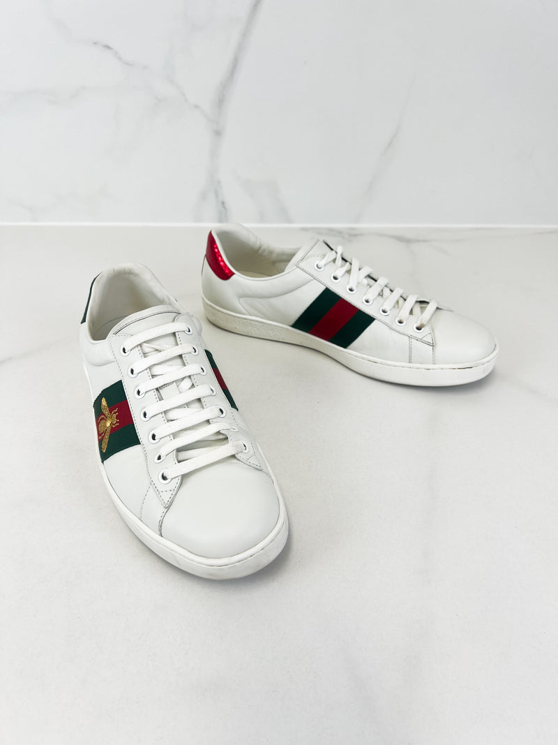 Gucci Ace Bee Sneaker Size 8.5