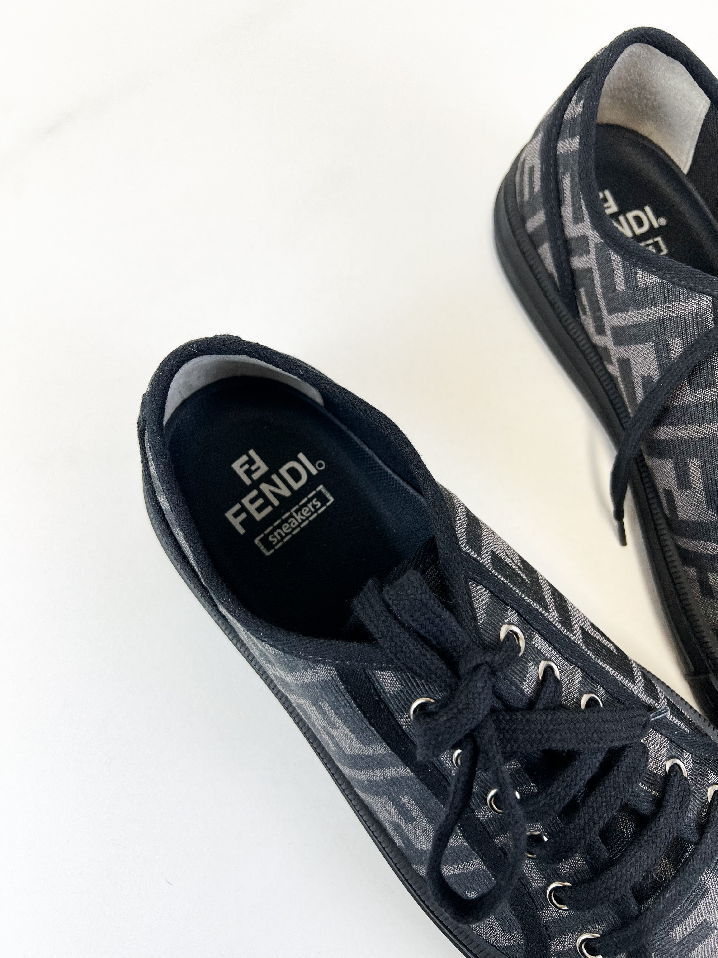 Fendi FF Fabric Low-Top Sneaker UK9 (US10)