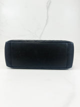 Chanel Black Caviar CC Logo Embossed GST Tote