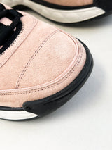 Chanel CC Pink & Black Sneaker Size 38.5