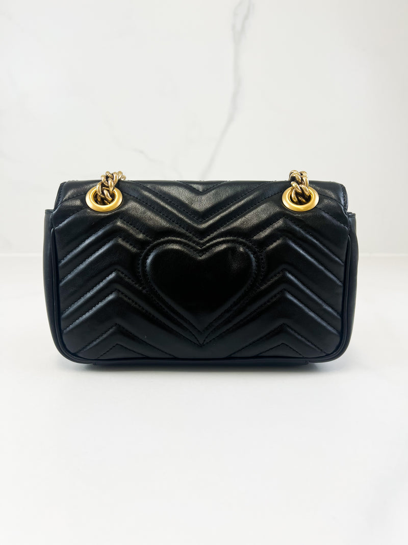 Gucci Marmont Mini Matelassé Shoulder Bag