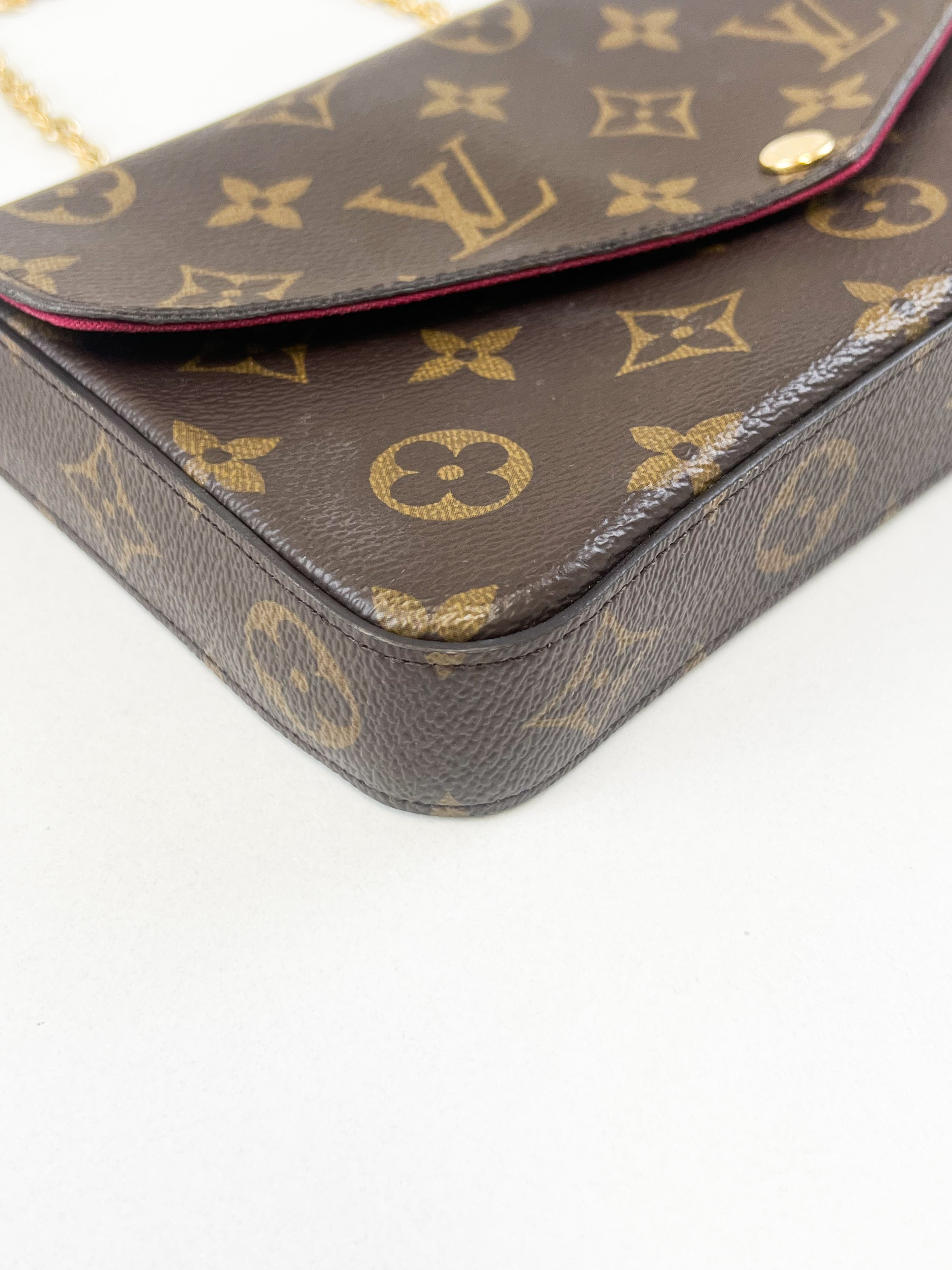 Louis Vuitton Felicie Pochette Monogram Canvas