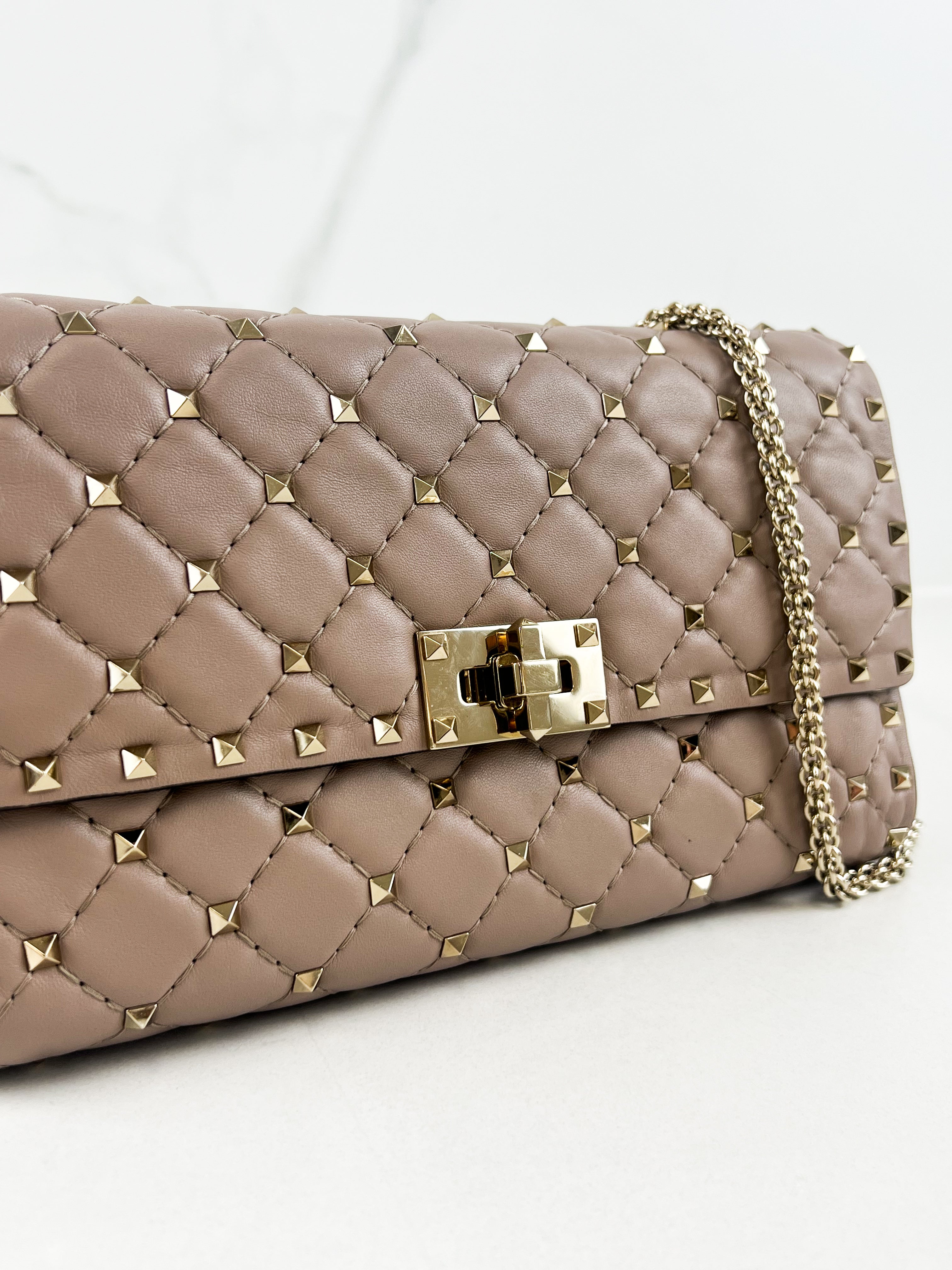 Valentino Garavani Rockstud Crossbody Clutch Bag