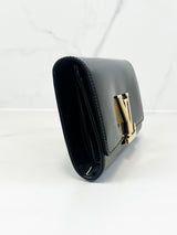 Louis Vuitton Patent Black St Louise Clutch