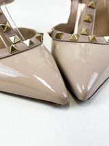 Valentino Powder Pink Rockstud Pumps Size 39