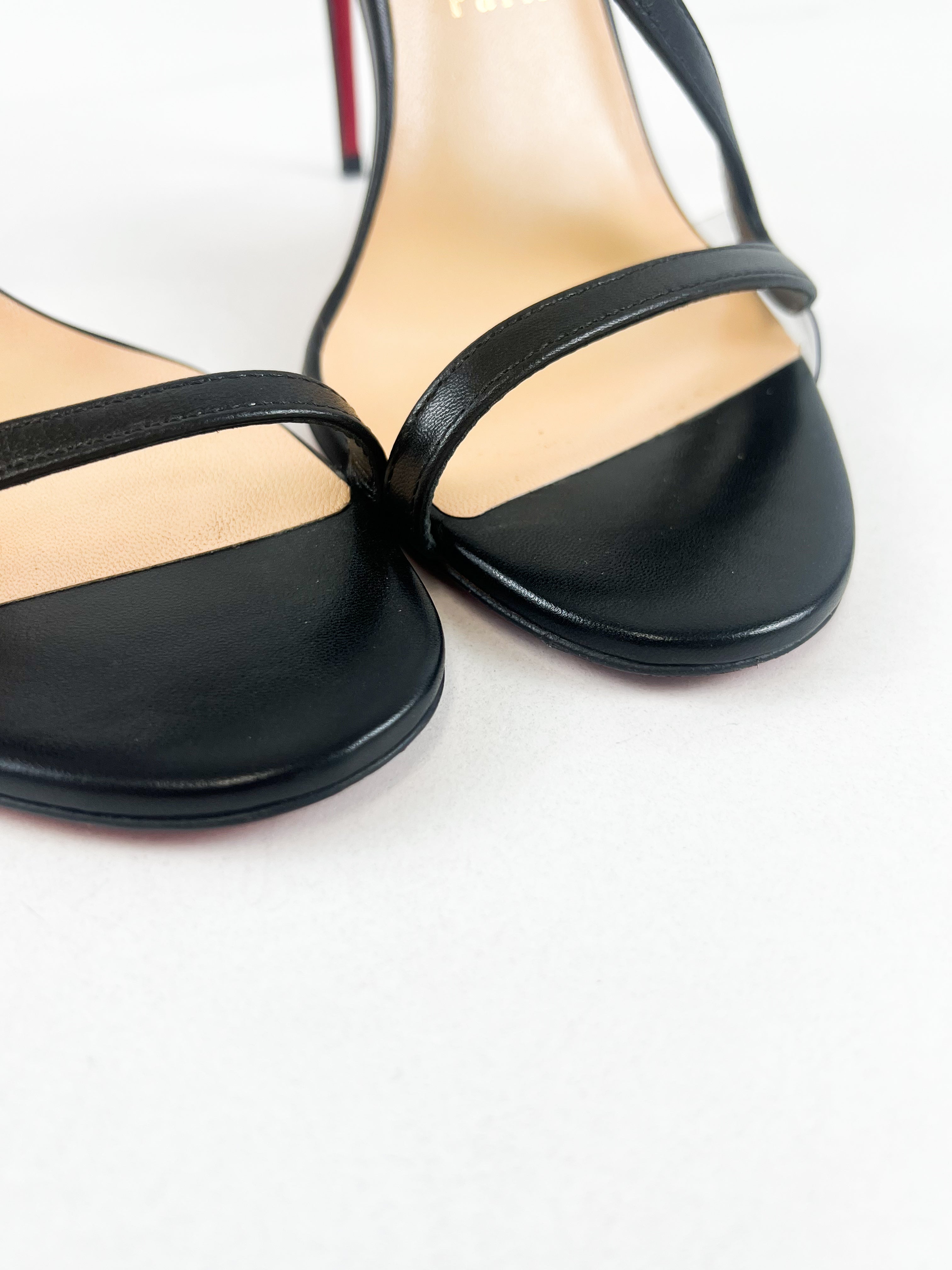 Christian Louboutin Rosalie 100mm Black Size 39