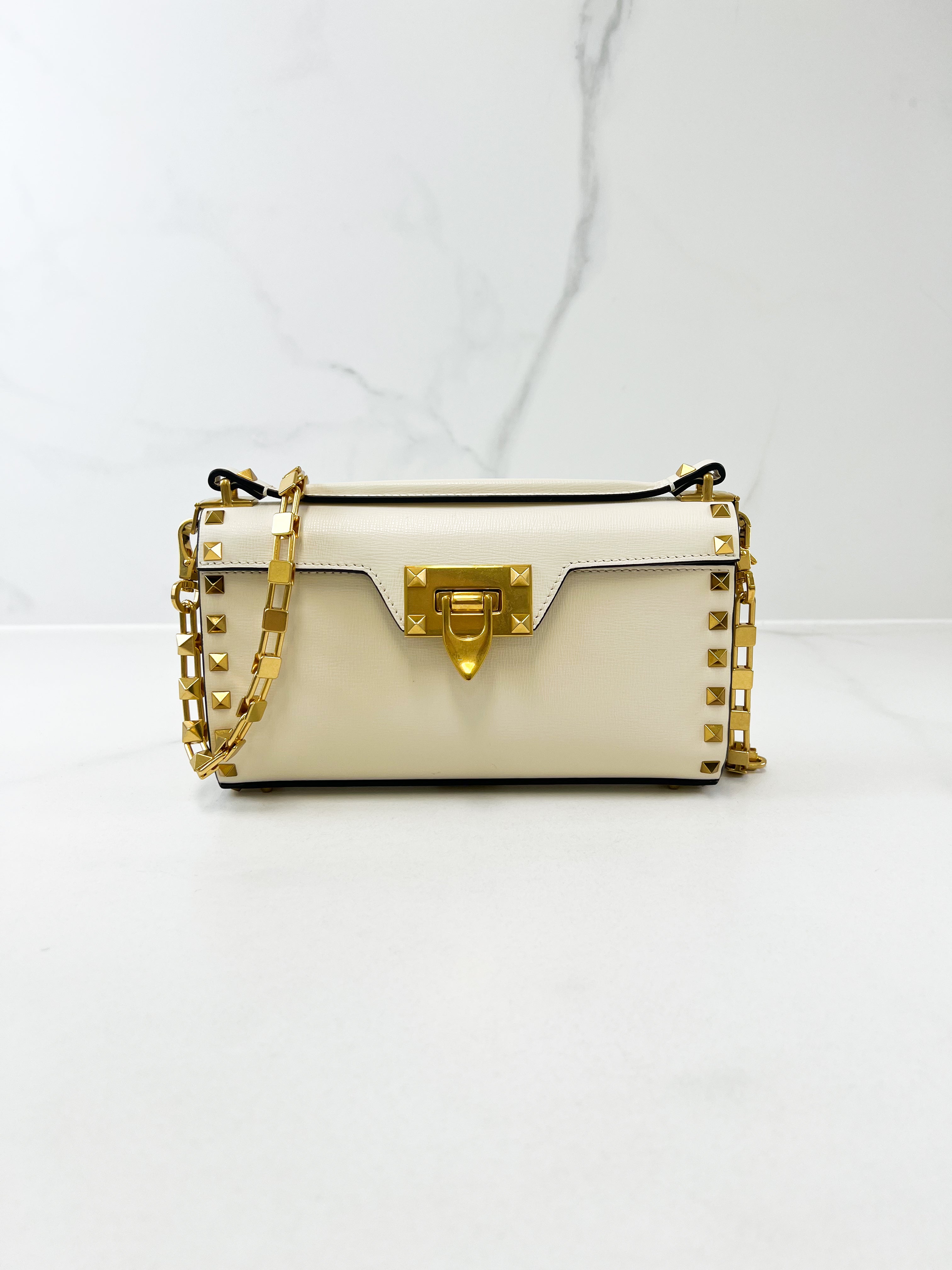 Valentino Garavani Alcove Bag in Ivory