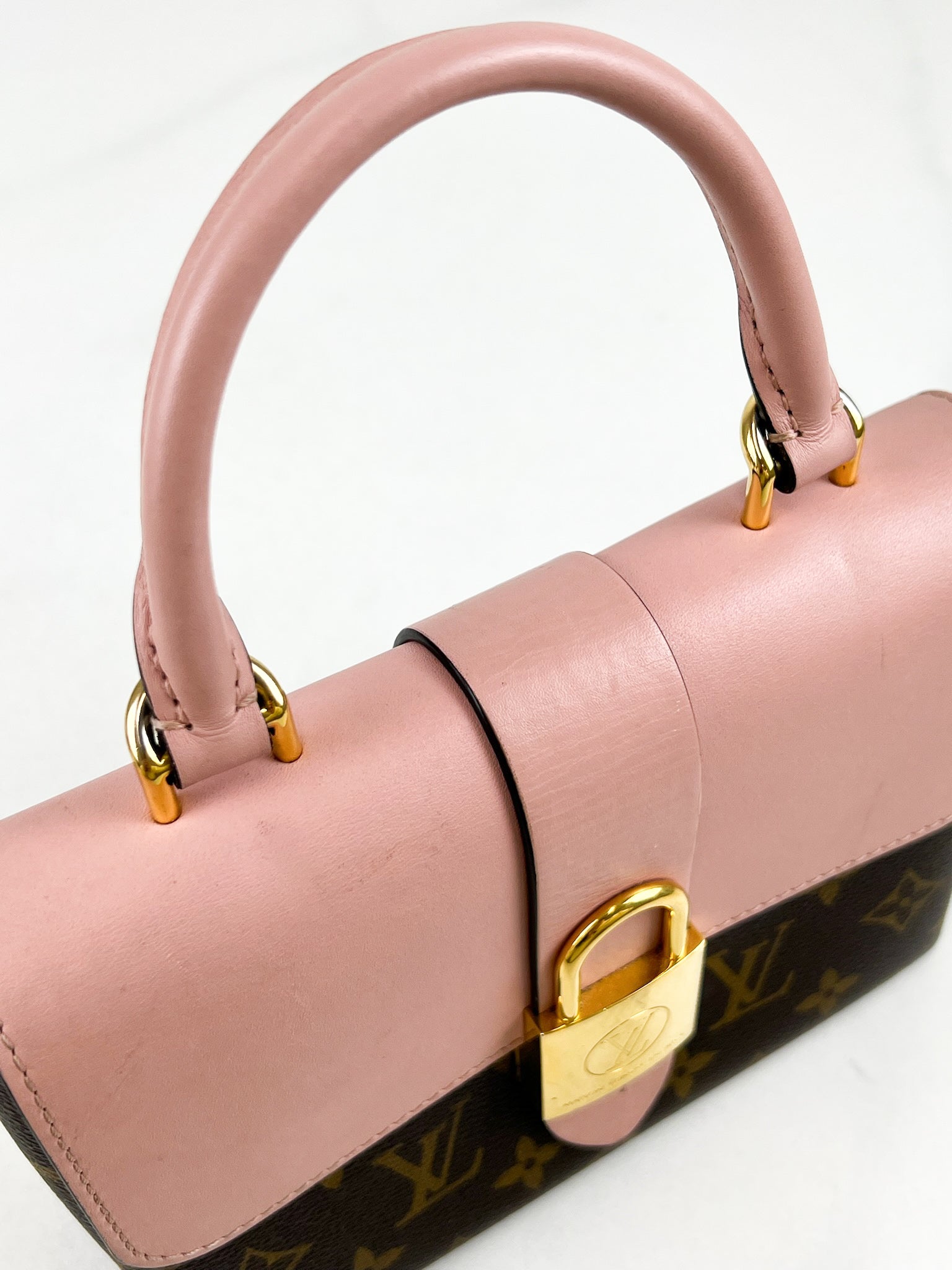 Louis Vuitton Locky BB in Pink with GHW