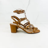 Valentino Rockstud Ankle Strap Sandal 65mm Size 38