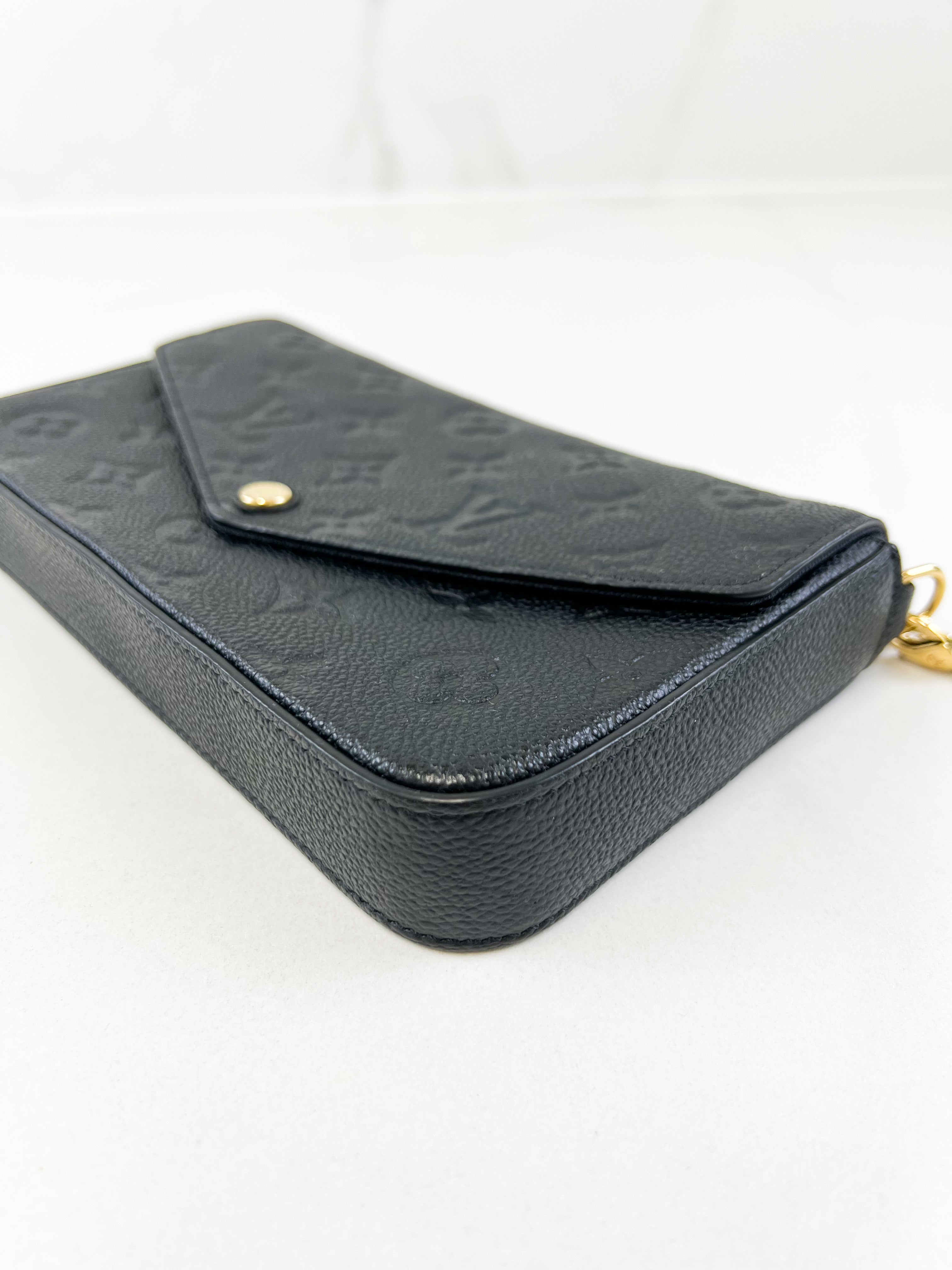 Louis Vuitton Felicie Pochette Monogram Empriente Leather