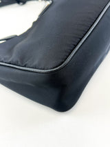 Prada Black Nylon Re-Edition 2005 Shoulder Bag