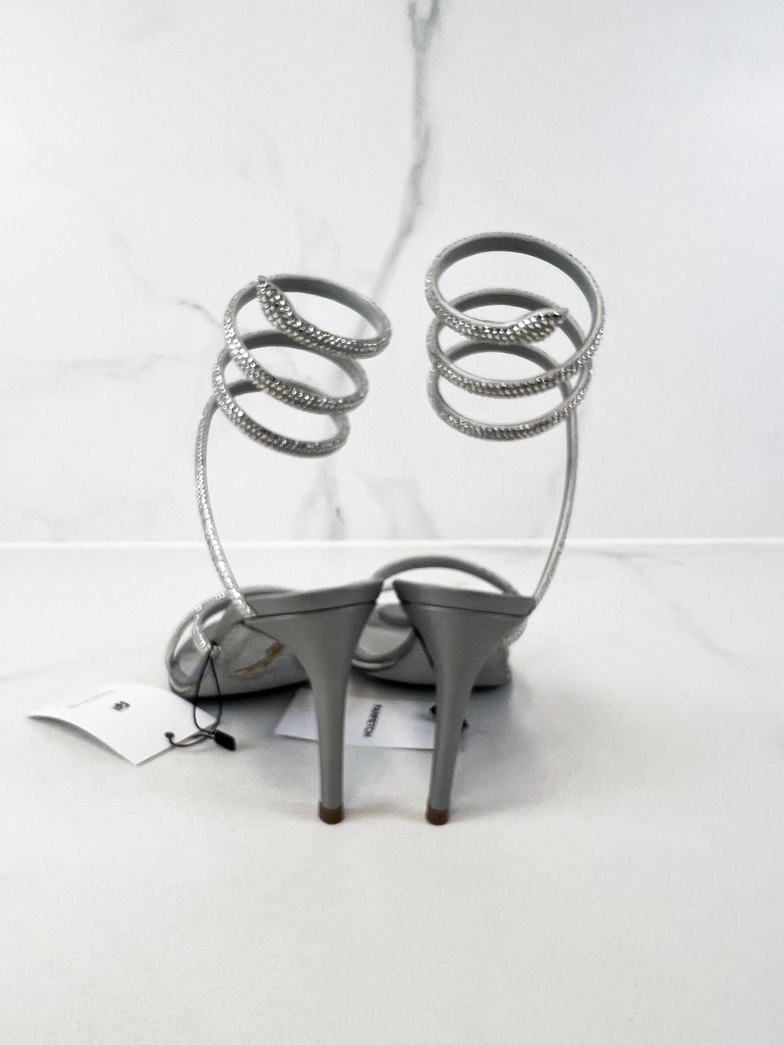 Rene Caovilla Cleo Sandal 80mm Size 39