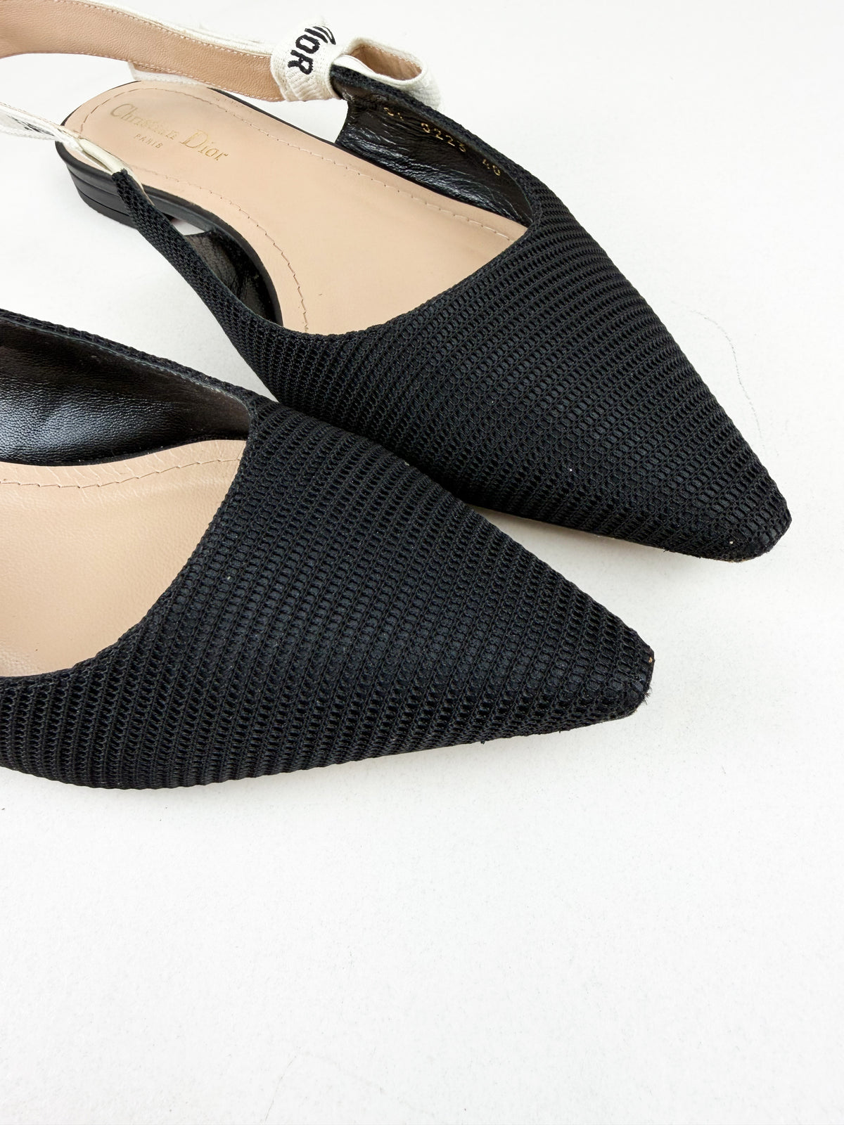Christian Dior Jadior Slingback Ballerina Flat Size 40