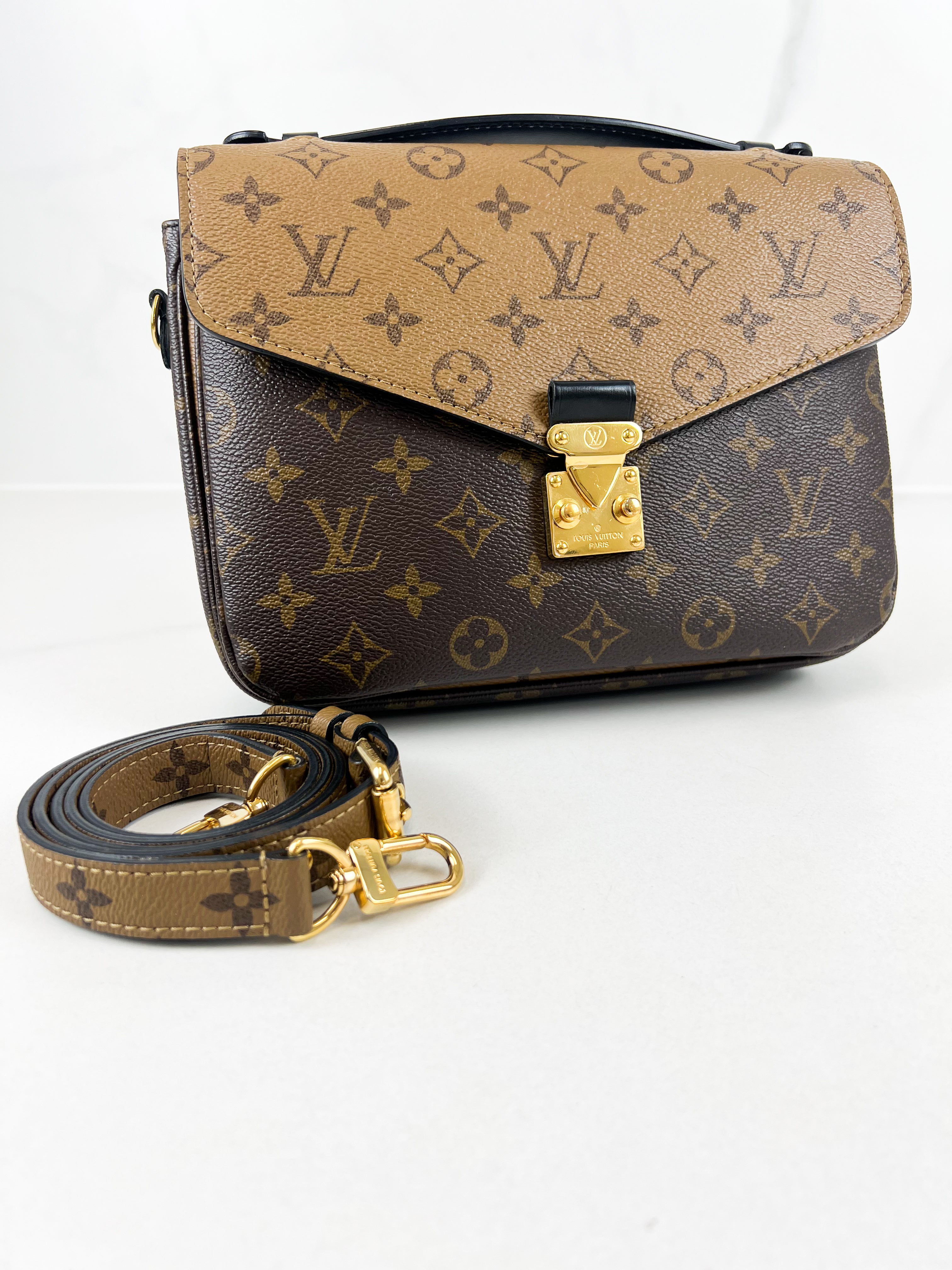 Louis Vuitton Monogram Reverse Pochette Metis