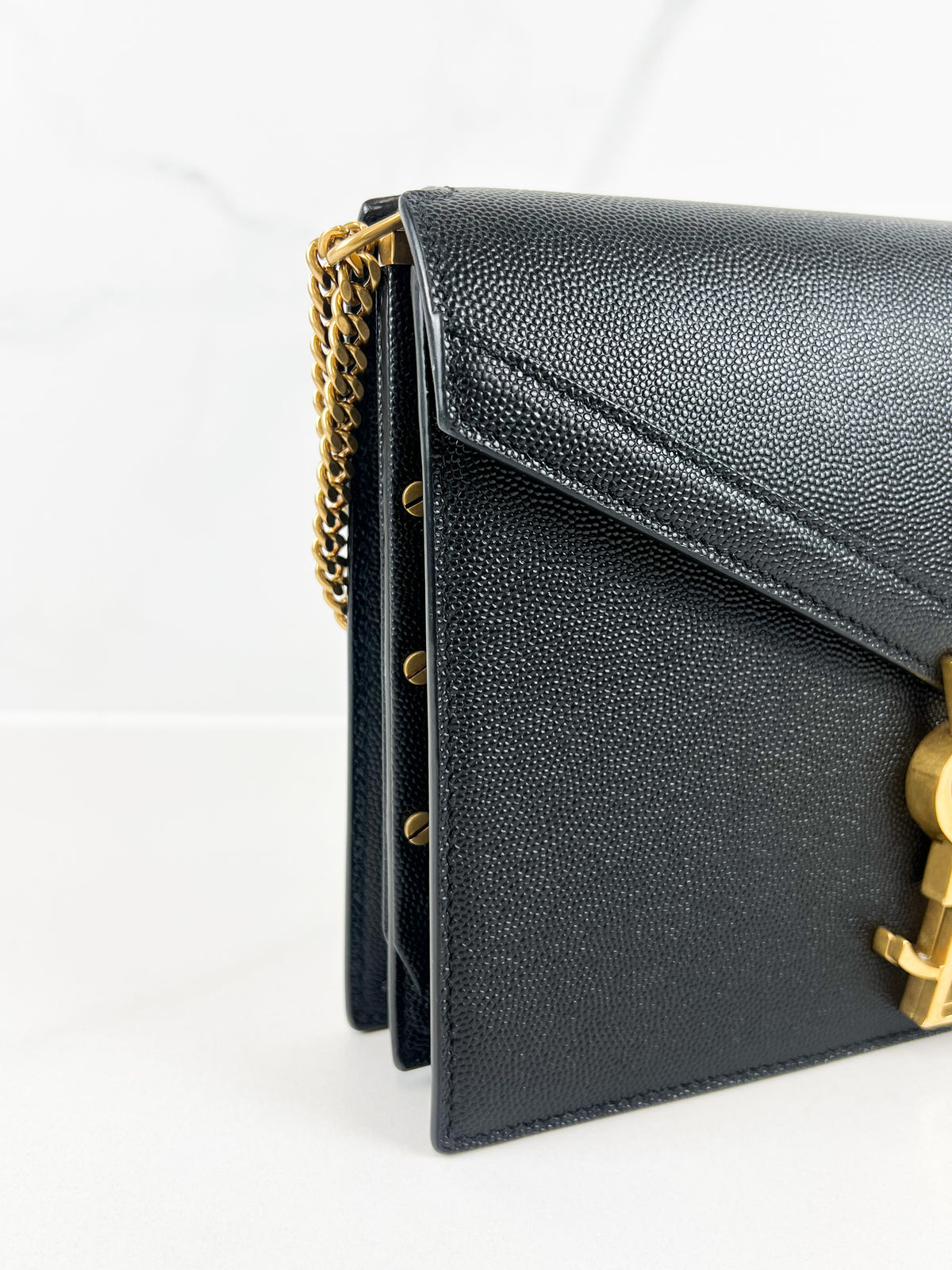Saint Laurent Cassandra Shoulder Bag with GHW