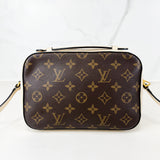 Louis Vuitton Saintogne in Beige Monogram Canvas