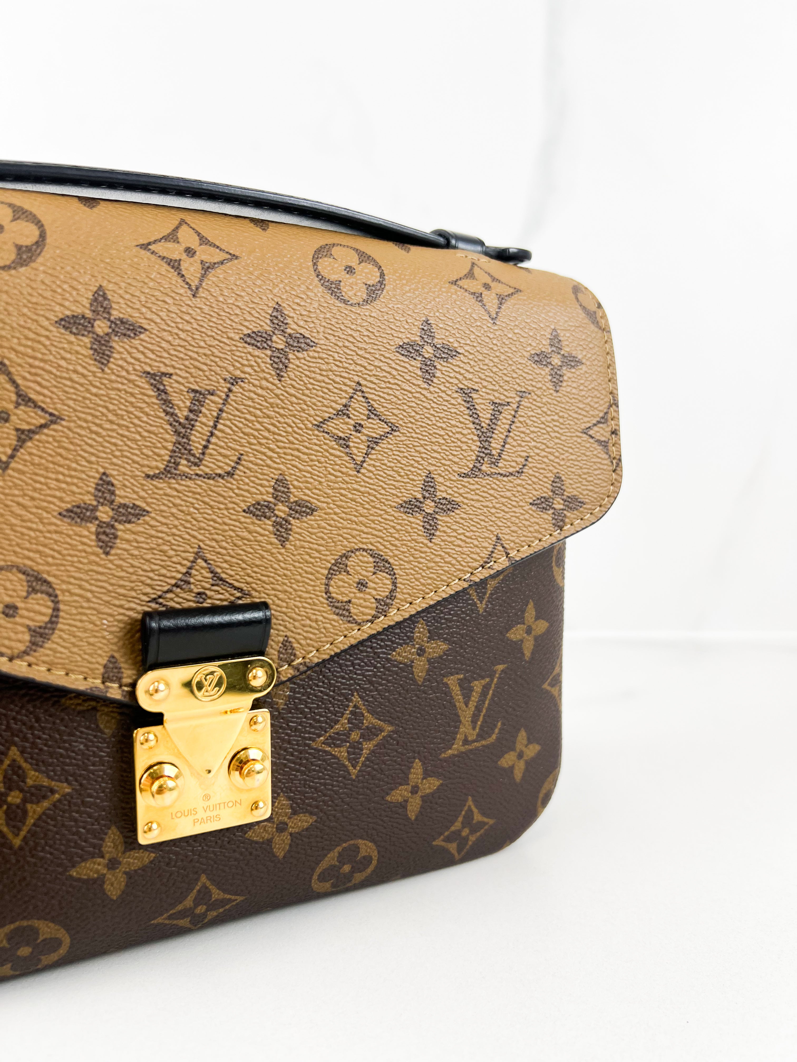 Louis Vuitton Monogram Reverse Pochette Metis