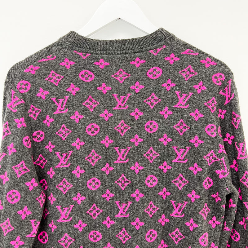 Louis Vuitton Monogram Jacquard Womens Sweater