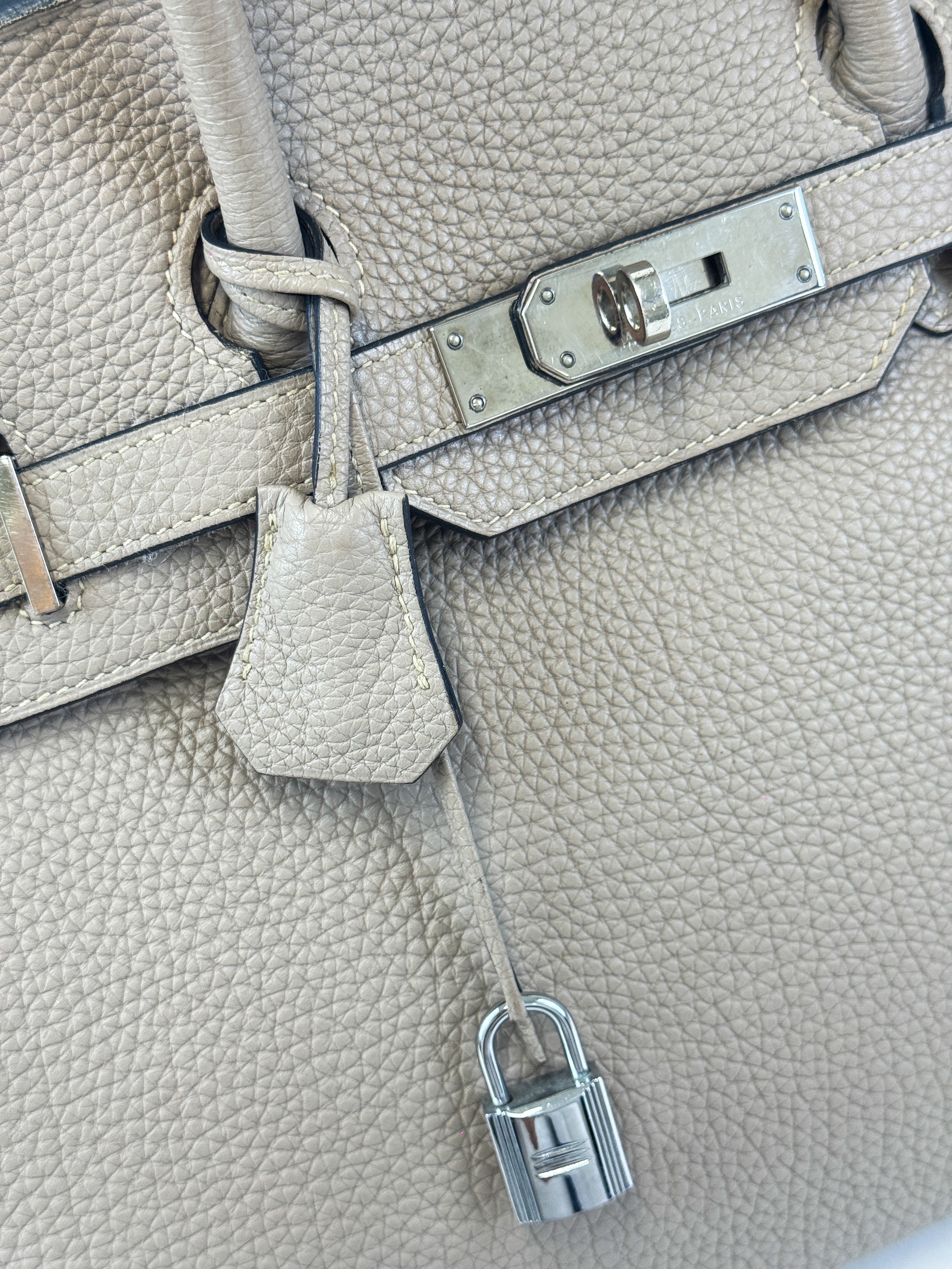 Hermes Clemence Leather Birkin 35