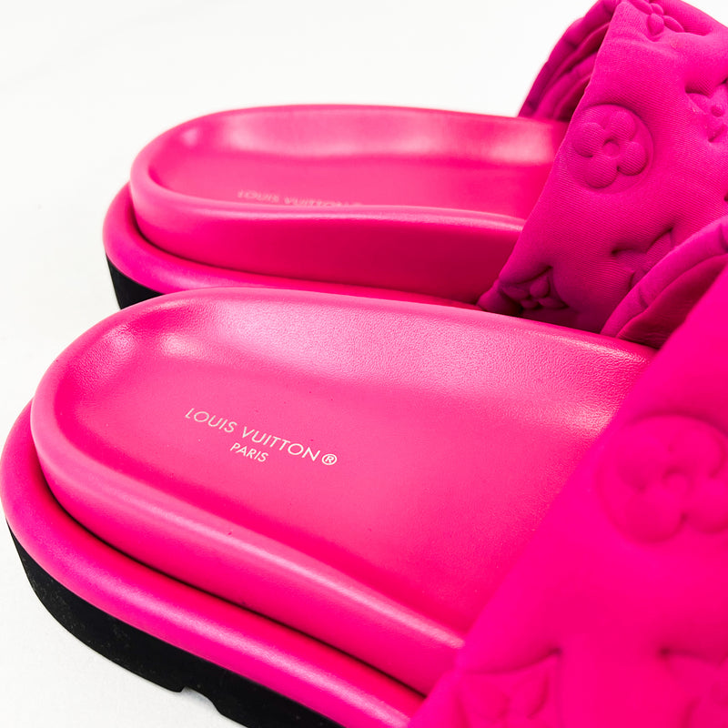 Louis Vuitton Pink Pool Pillow Comfort Mule Size 39