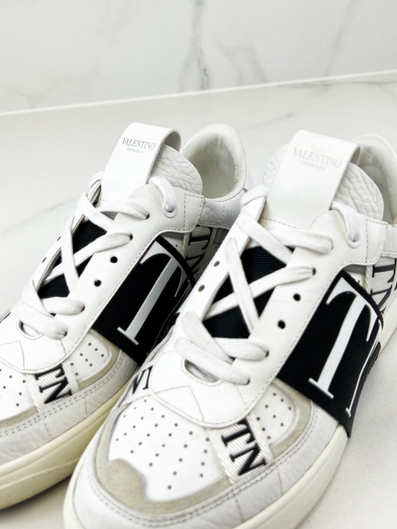 Valentino Garavani Calfskin VLTN Sneaker Size 38