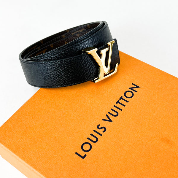 Louis Vuitton Initials 30mm Reversible Belt with GHW
