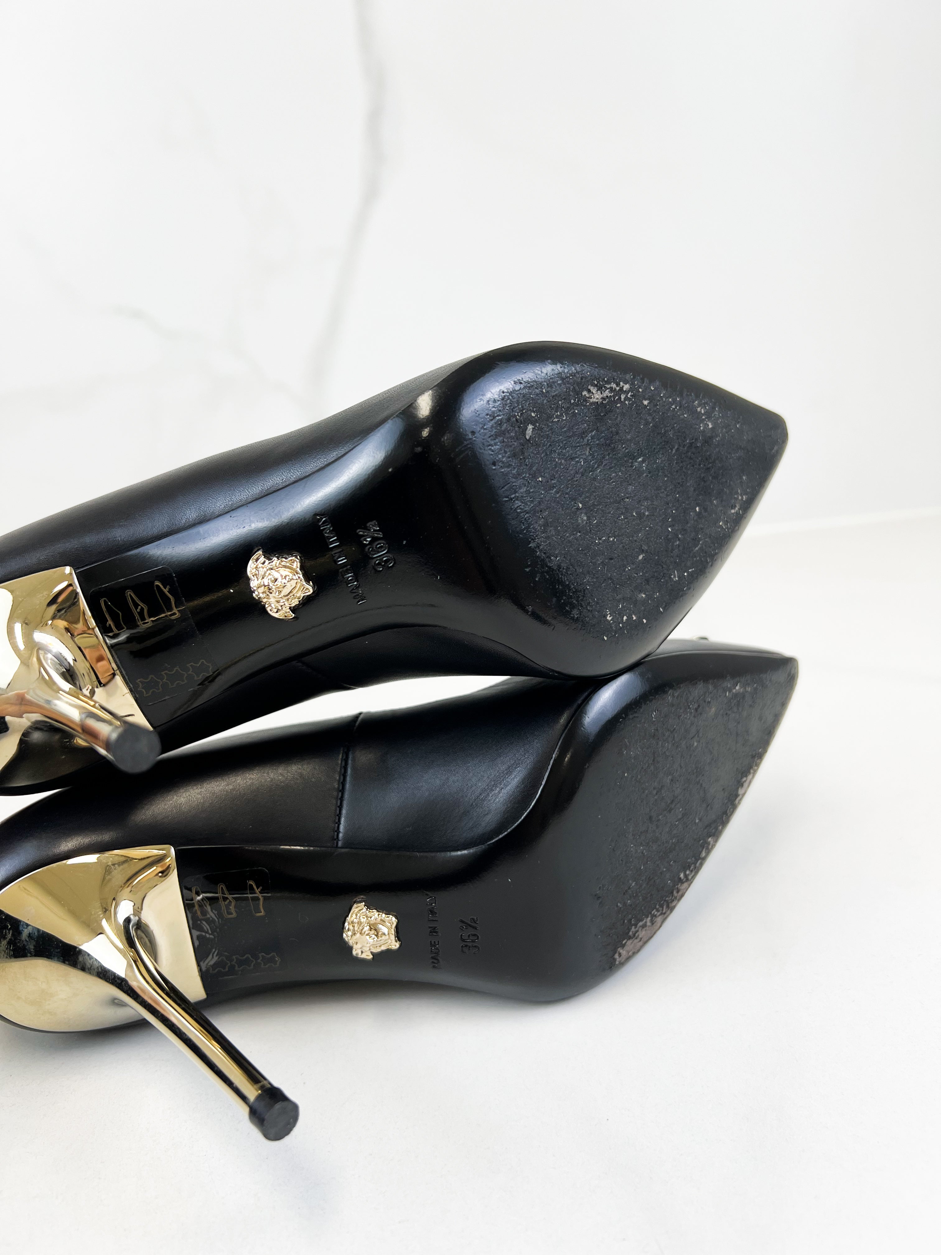 Versace Medusa Heels Size 36.5