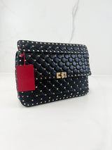 Valentino Garavani Rockstud Spike Nappa Leather Bag
