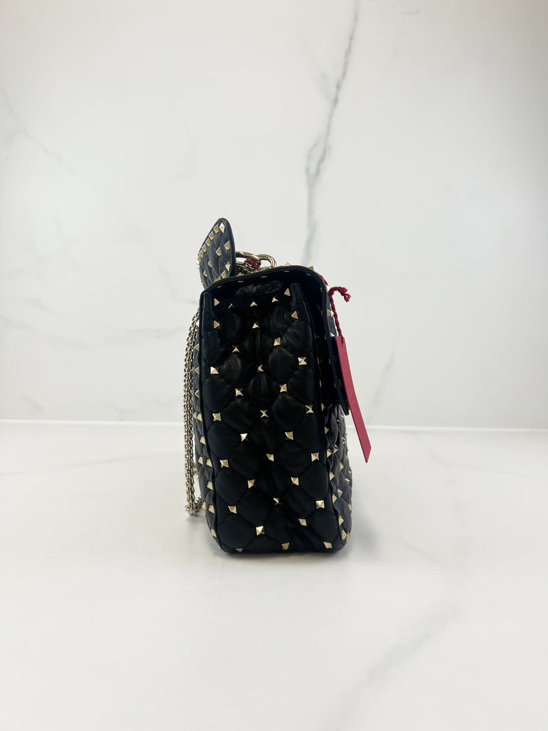 Valentino Garavani Rockstud Spike Nappa Leather Bag