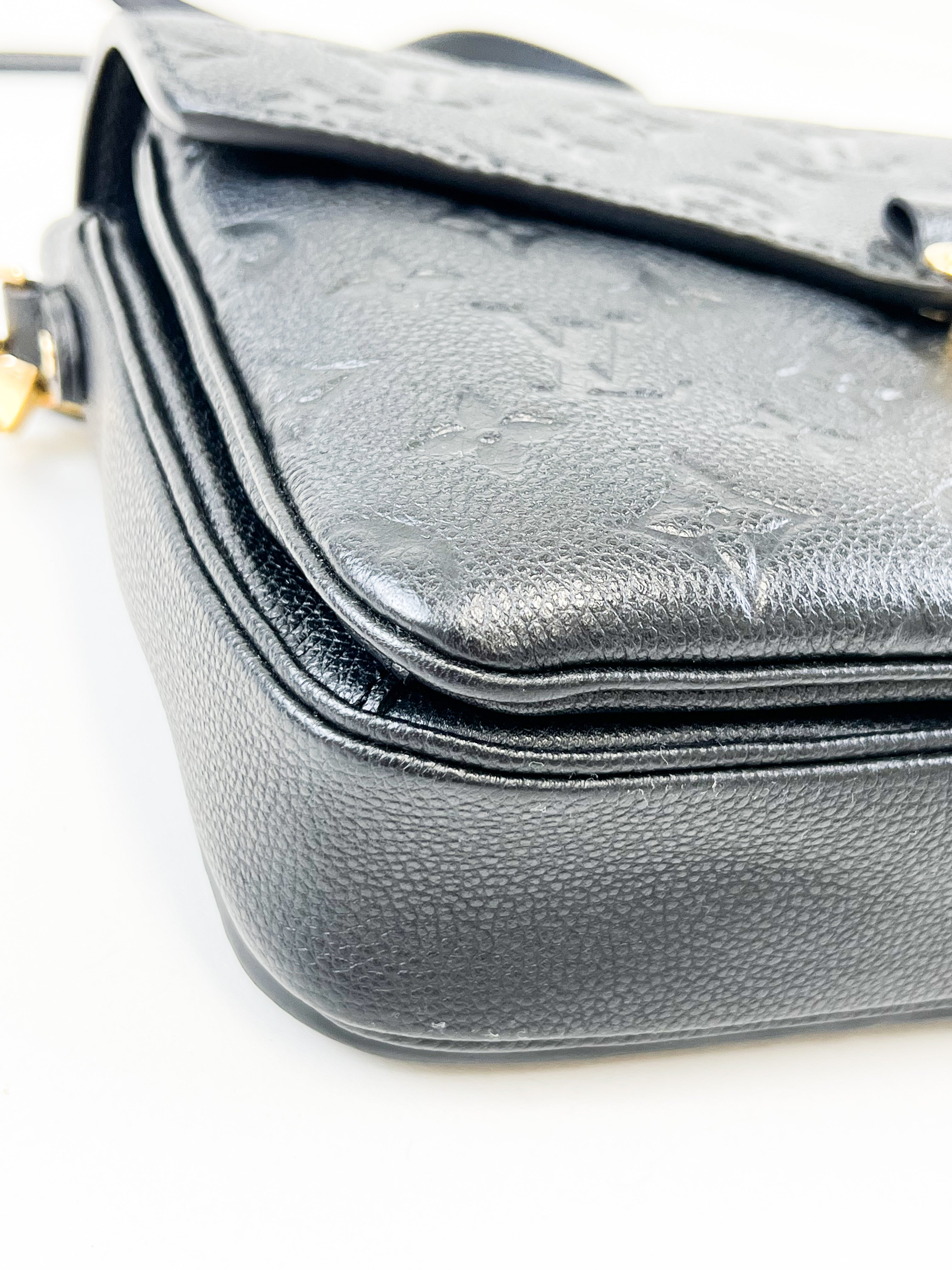 Louis Vuitton Empreinte Black Pochette Metis