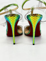 Christian Louboutin Multicolour Nosy Spikes 100 Pumps Size 37.5