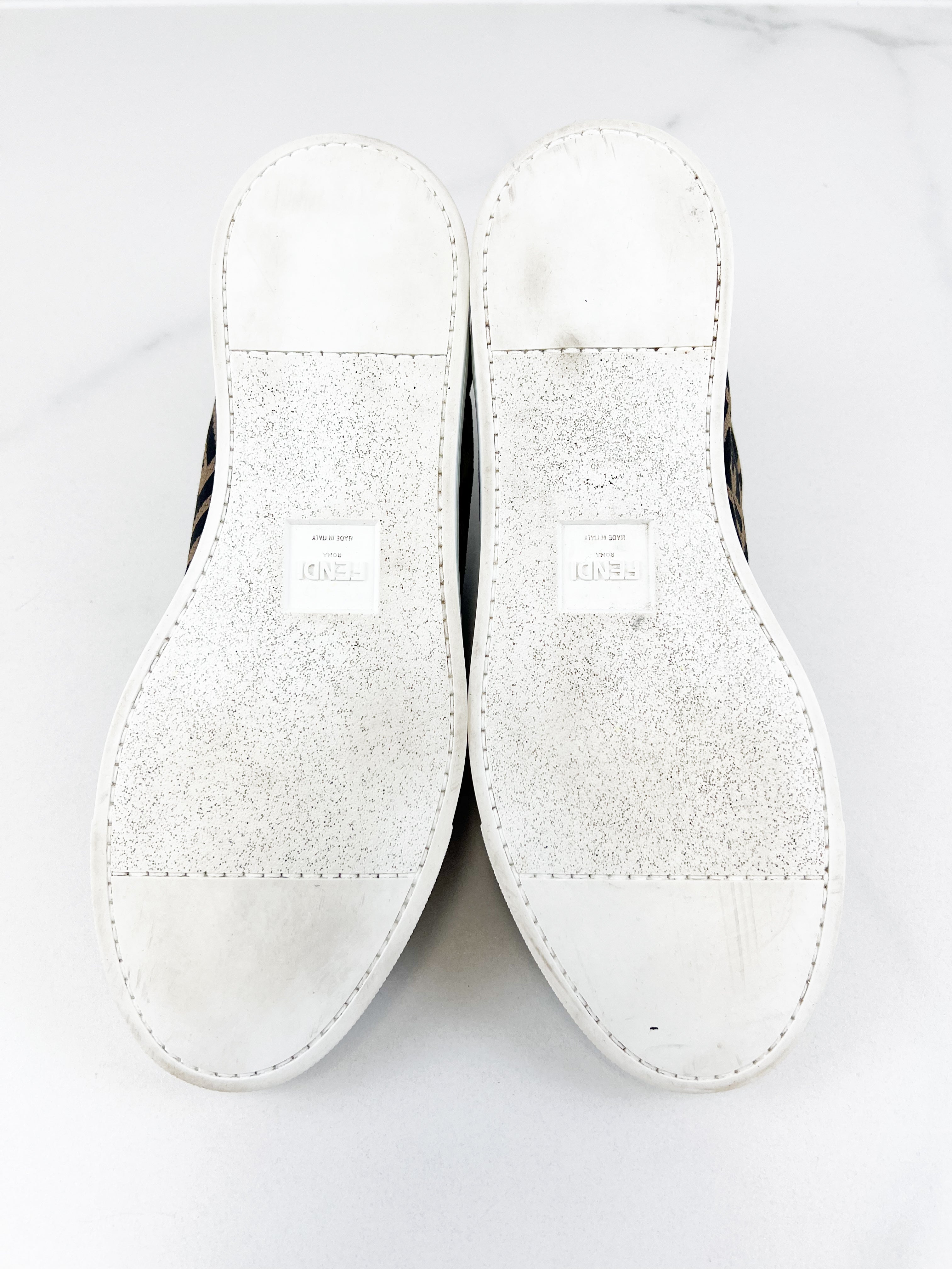 Fendi FF Brown Sneaker Size 8 (Men's)