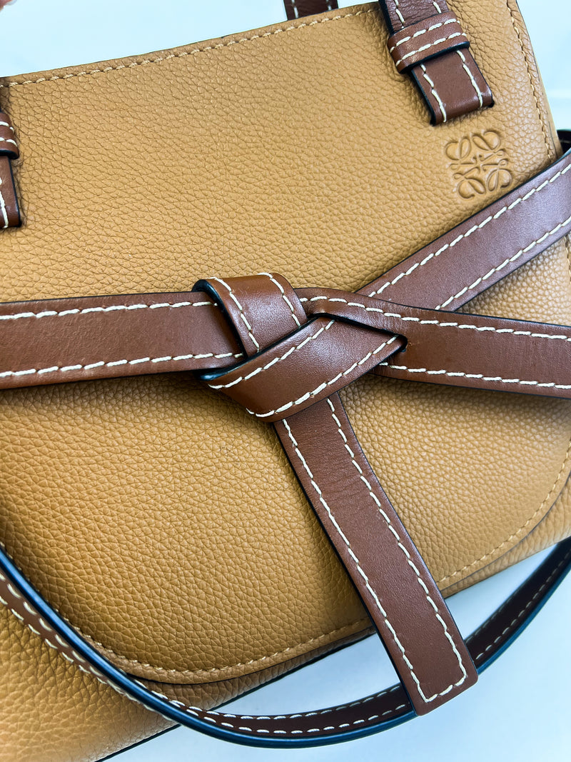 Loewe Gate Top Leather Tote