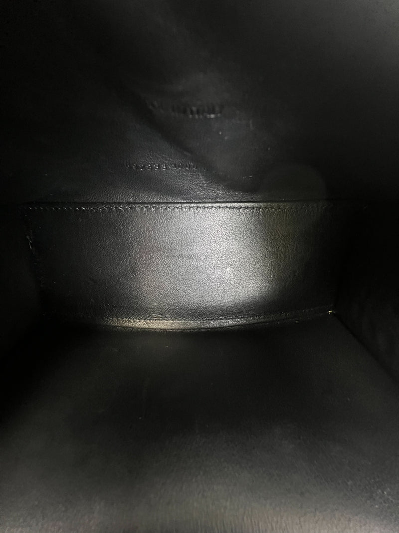 Balenciaga Black on Black Croc XS Hourglass
