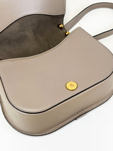 Fendi C-Mon Taupe Crossbody Bag