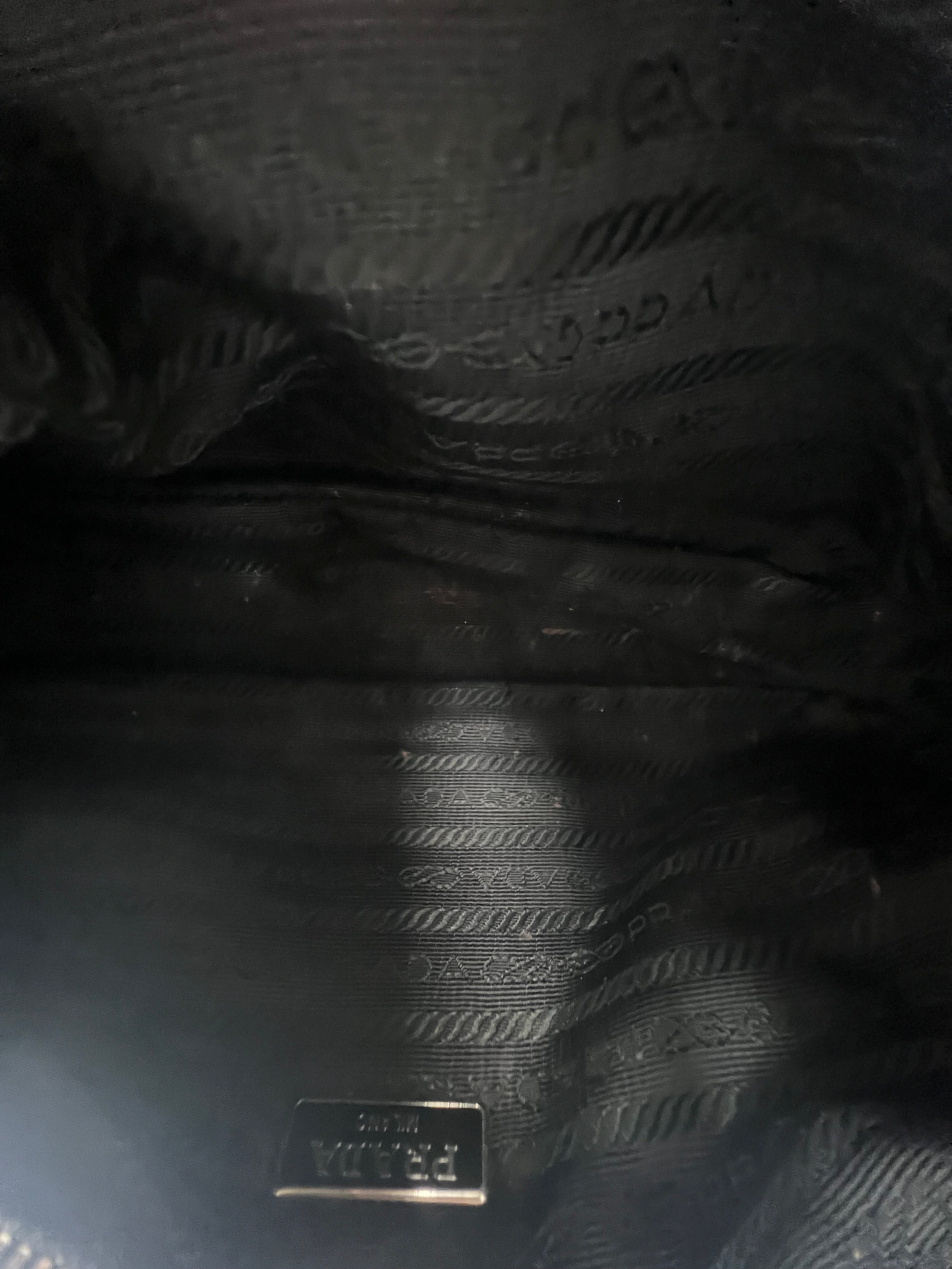 Prada Nylon Re-Edition 2005 in Black