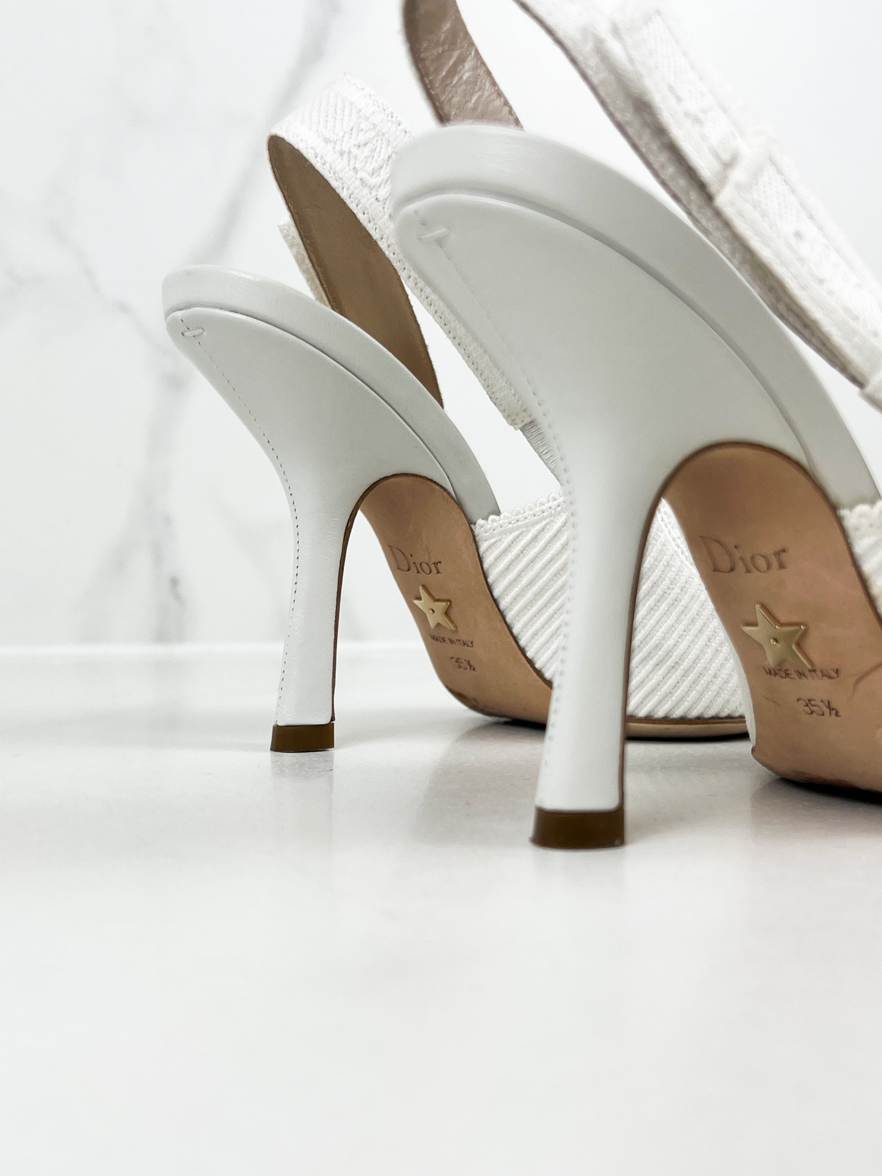 Christian Dior J'adior Slingback Heels Size 35.5