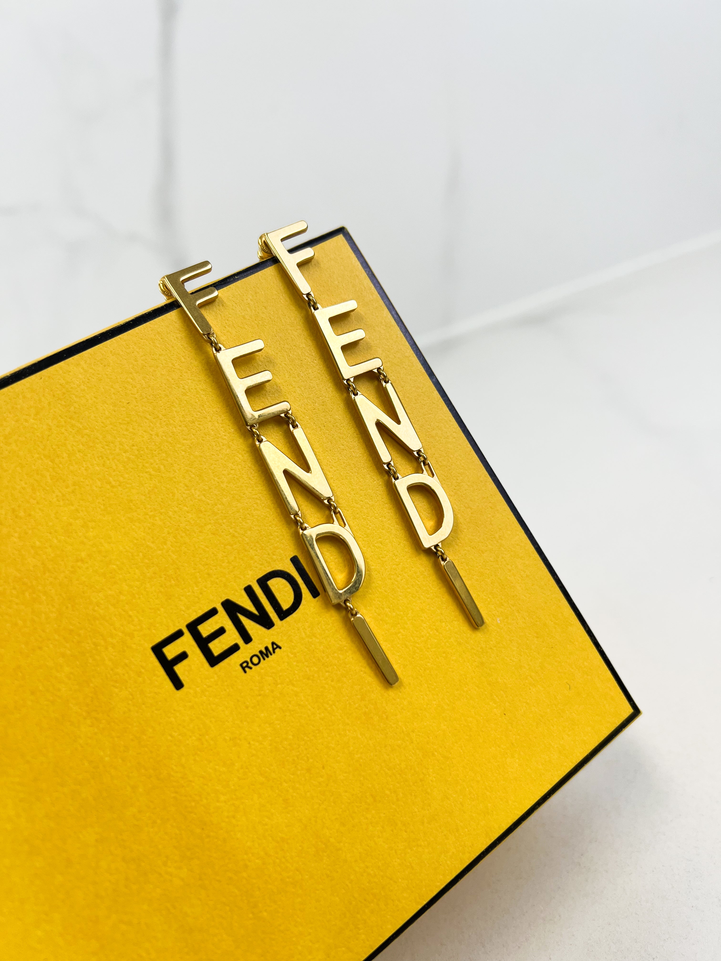 Fendi Fendigraphy Earrings