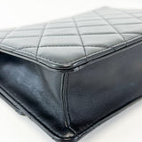 Chanel Lambskin Quilted CC Chain Crossbody/Shoulder Bag