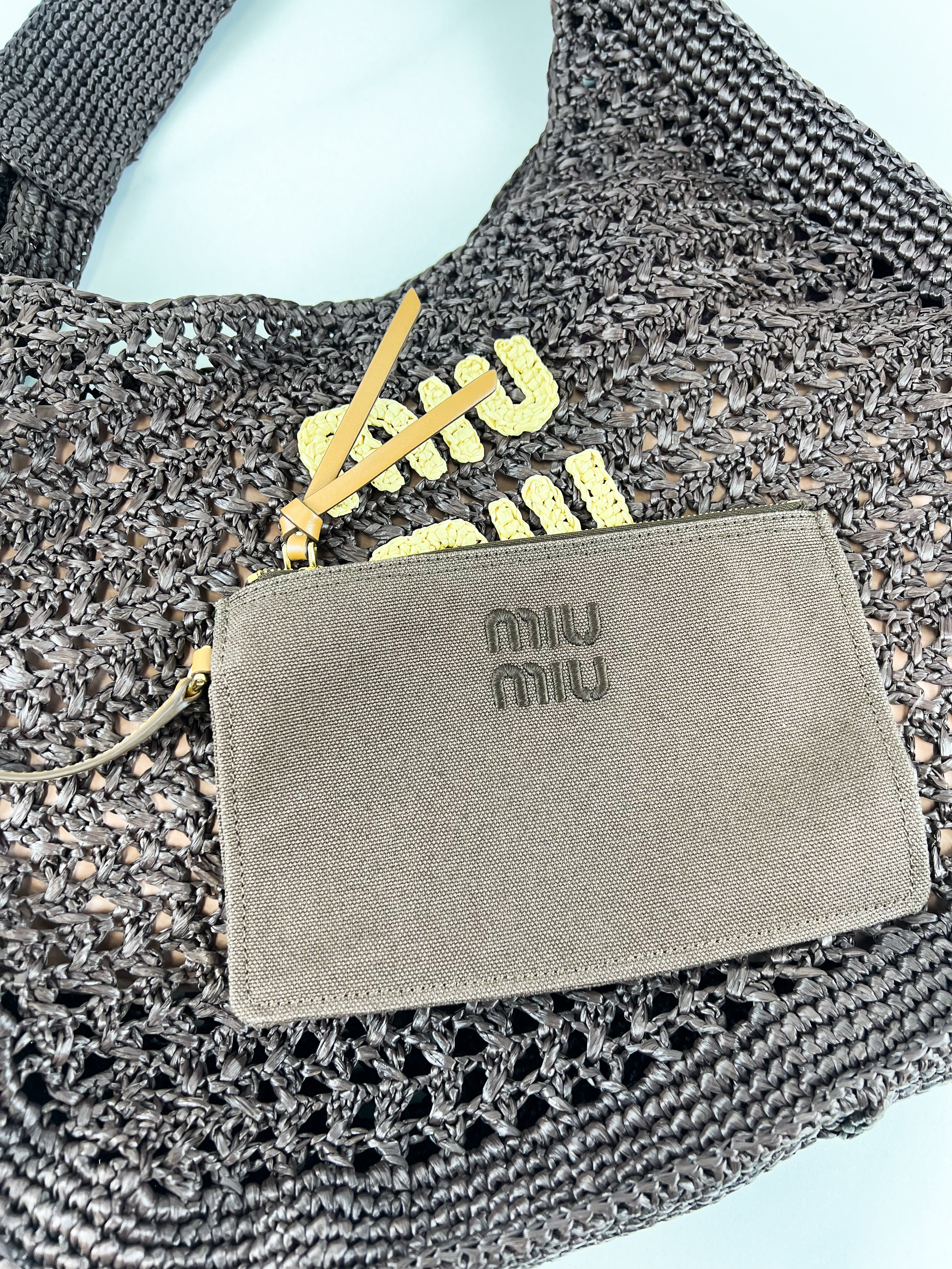 Miu Miu Beach Tote Bag